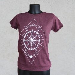 T-shirt Femme Sérigraphié - Wind Rose Summer 2022