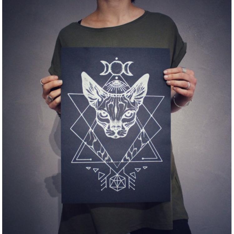 Felis Catus - Serigraphy - Screen printed posters