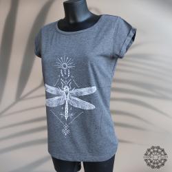 T-shirt Femme Sérigraphié "Odonata" Spring 2024