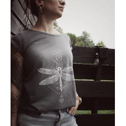 T-shirt Femme Sérigraphié "Odonata" Spring 2024