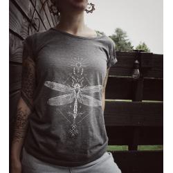 T-shirt Femme Sérigraphié "Odonata" Spring 2024