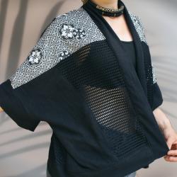 Kimono taille unique - Sayagata Alien - logo phospho 02