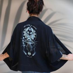 Kimono taille unique - Sayagata Alien - logo phospho 02