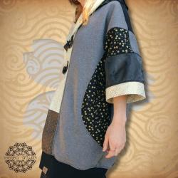 Kimono d’hiver doublé fourrure taille unique - Tatsu Autumn24