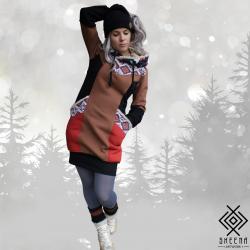 Robe sweat Taille M - Yggdrasil Winter