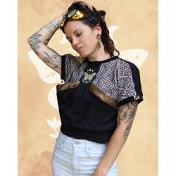 T-shirt court Taille S-M - Metamorphosis Summer 2025