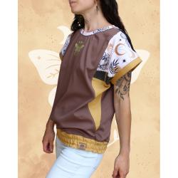 T-shirt Open back - loose-  taille M - Metamorphosis Summer 2025