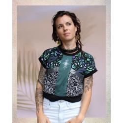 T-shirt crop top Taille S-M - 02 - juin25