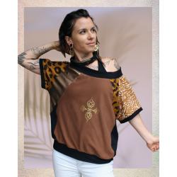 T-shirt Loose col bateau - Taille M - 02 - juin25