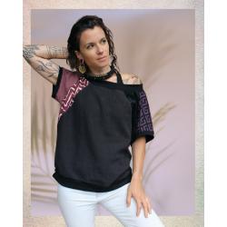 T-shirt Loose col bateau - Taille M-L - 03 - juin25