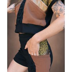 Cycling shorts taille S-M (36-38) - Fierce Fucking Feline Summer 2025