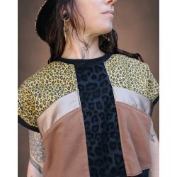 T-shirt crop top Taille S-M - Fierce Fucking Feline Summer 2025