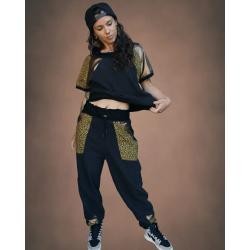Pantalon lin & coton Taille S-M - Fierce Fucking Feline
