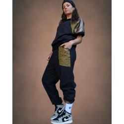 Pantalon lin & coton Taille S-M - Fierce Fucking Feline