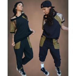 Pantalon lin & coton Taille S-M - Fierce Fucking Feline