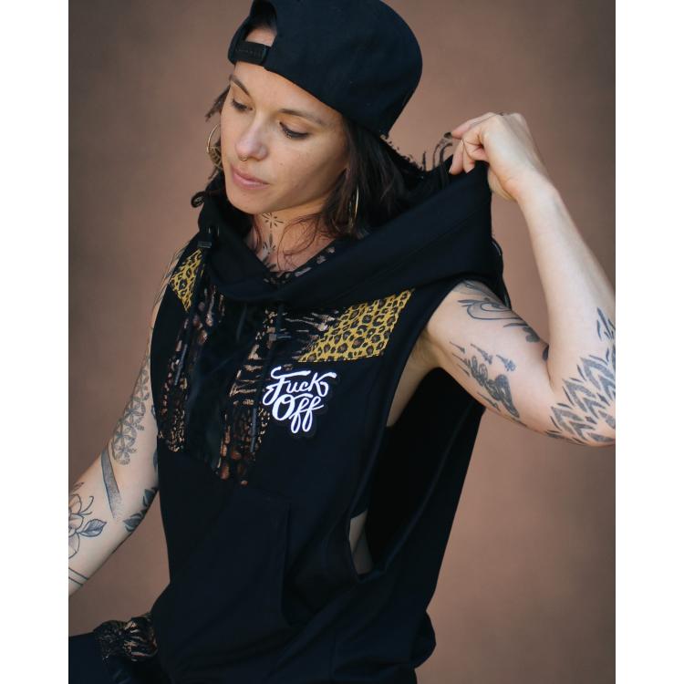 Tank top capuche Taille M - Fierce Fuckinf Feline Summer 2025