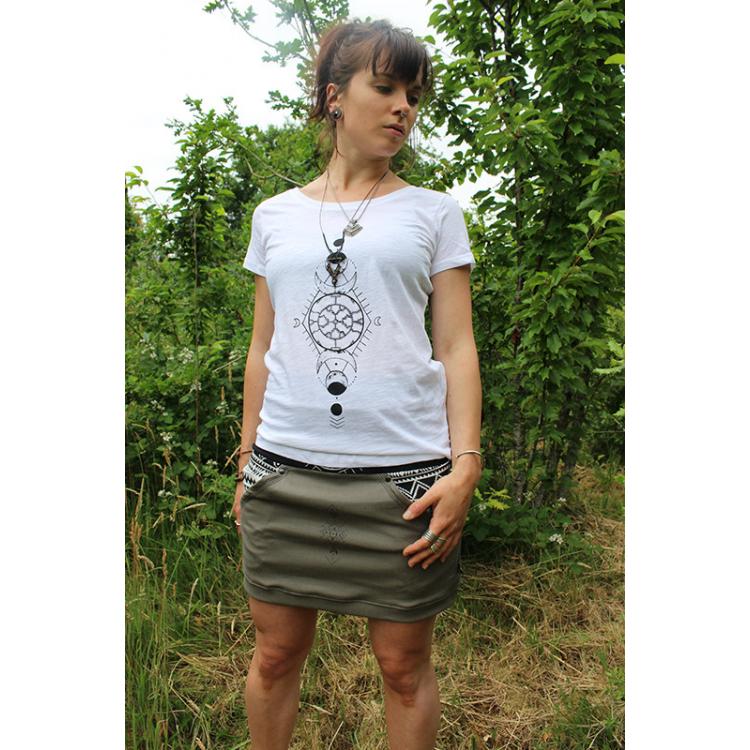 Organic Cotton T-shirt Shipibo Summer